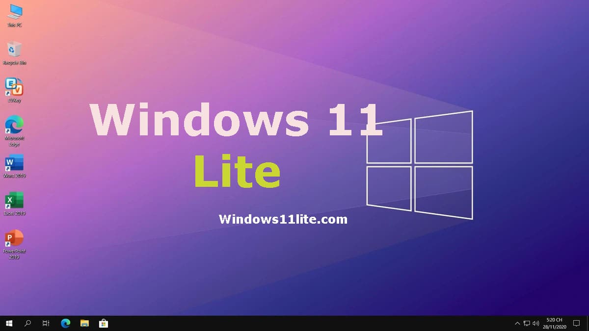windows 11 lite interface