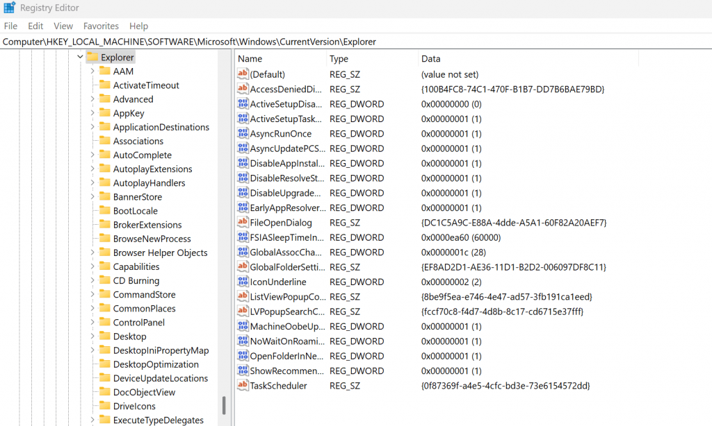 Safe Registry Optimizations