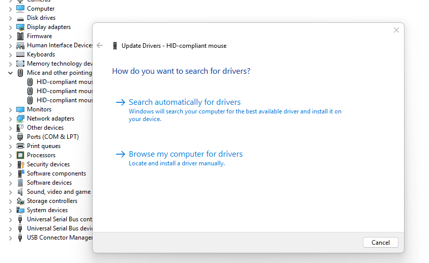 Update driver