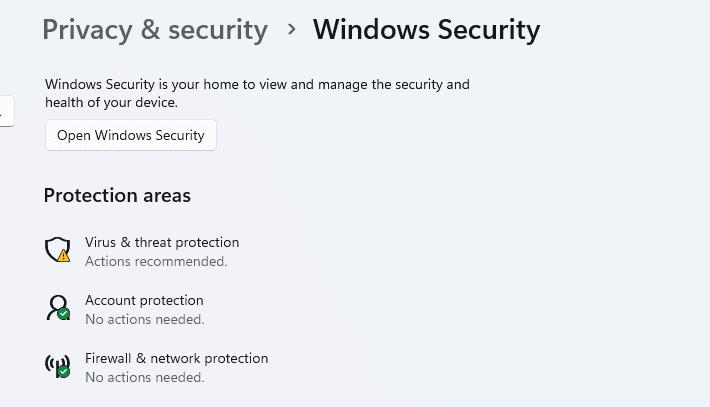 Windows Security
