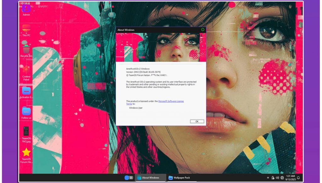 AmeThyst OS v.2 8