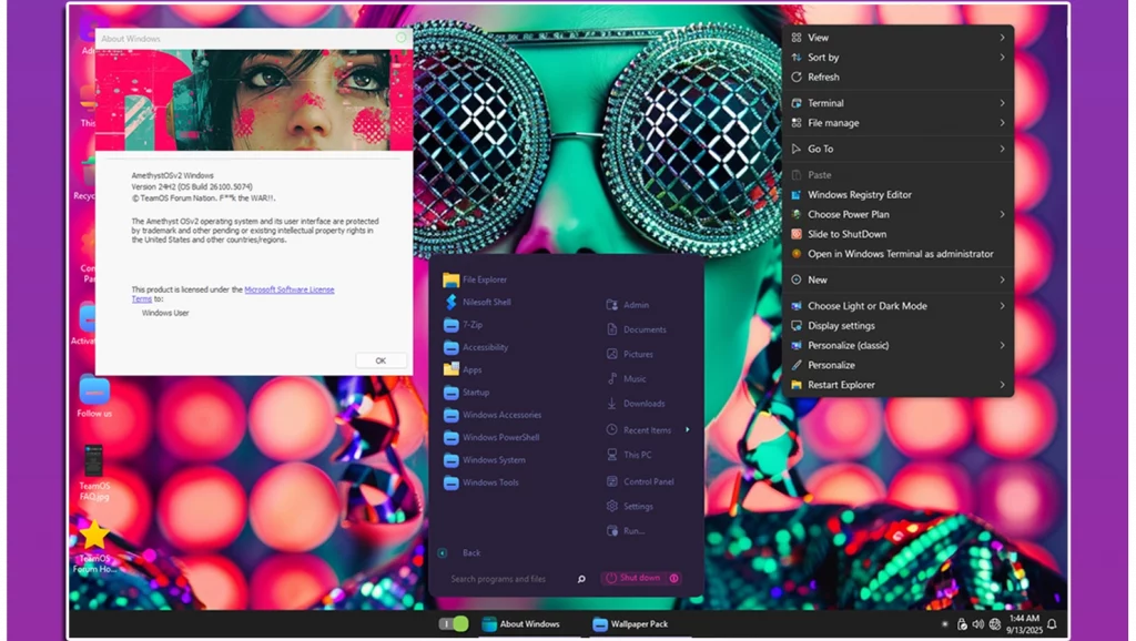 AmeThyst OS v.2 9
