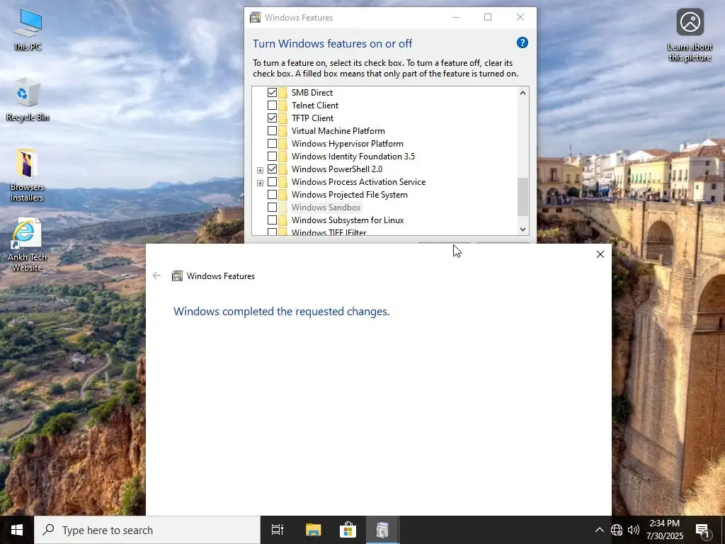 Windows 10 Pro Lite v22H2 Build 19045.6128 by Ankh Tech 5