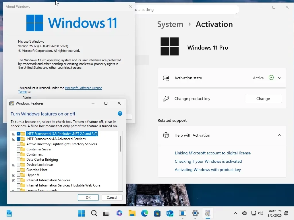 Windows 11 Pro v25H2 ScreenShot 3