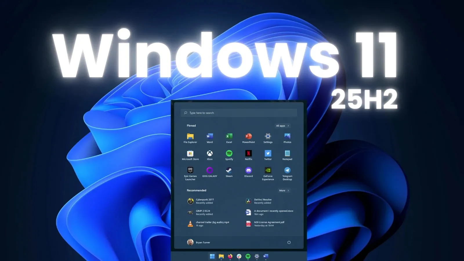 Windows 11 Pro v25H2 Build 26200.5074: Latest Release Preview