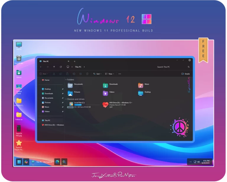 Windows 12 Pro v.2 – Windows 11 Pro v24H2 Build 26100.5061