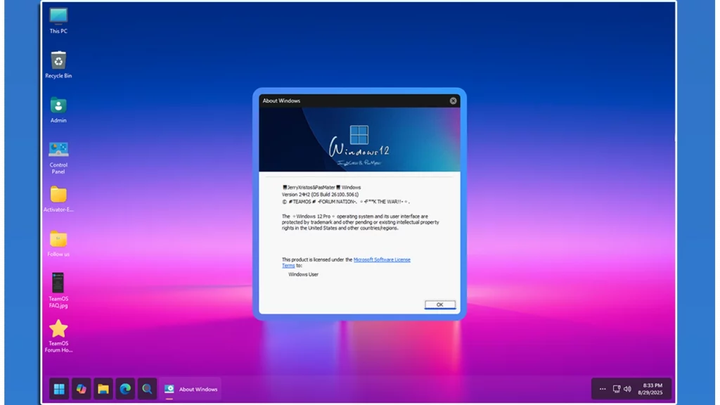 Windows 12 Pro v.2 – Windows 11 Pro v24H2 Build 26100.5061 8