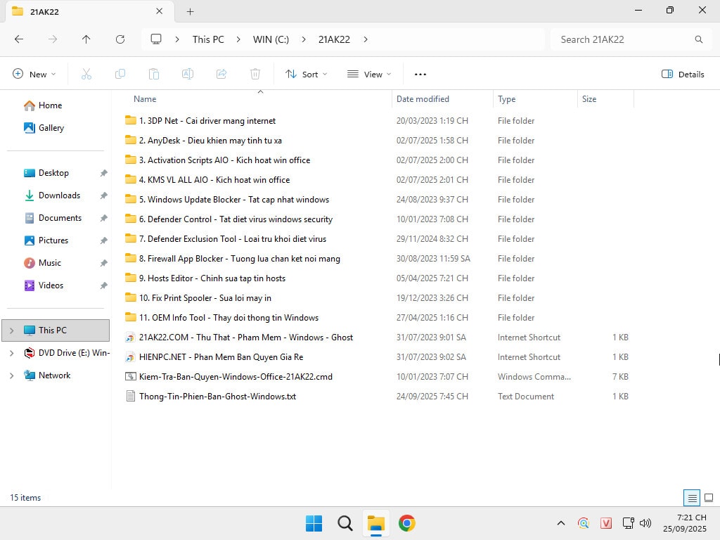 Ghost Win 11 Pro 25H2 Full Soft v25.2 5