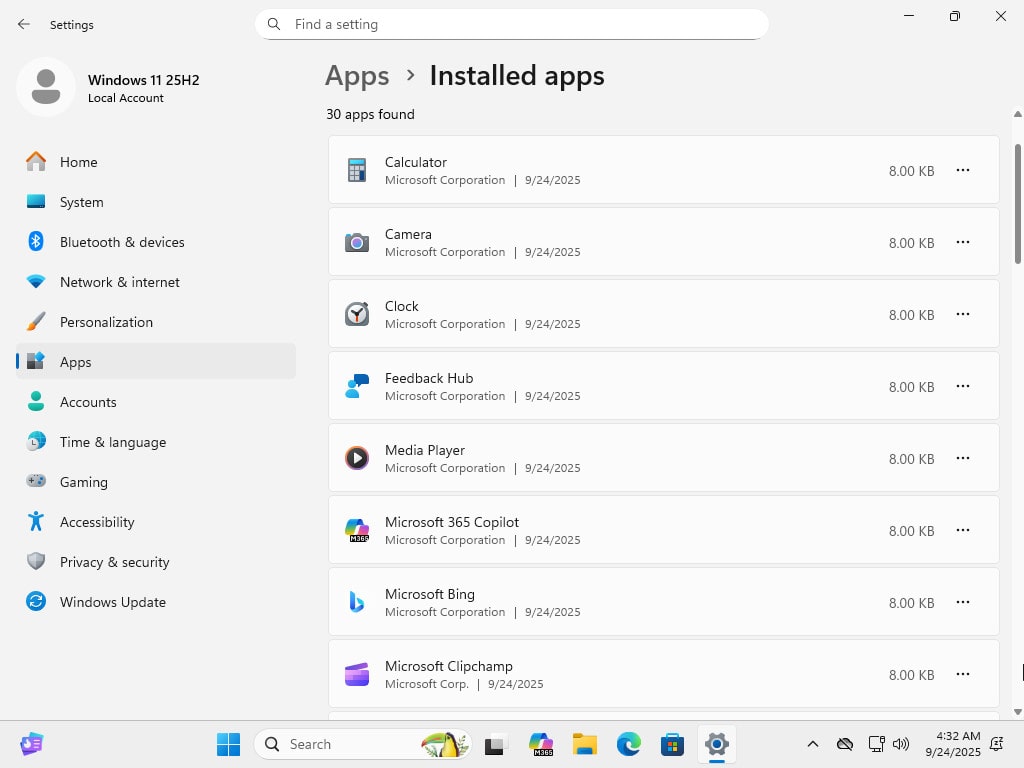 Windows 11 25H2 consumer 5