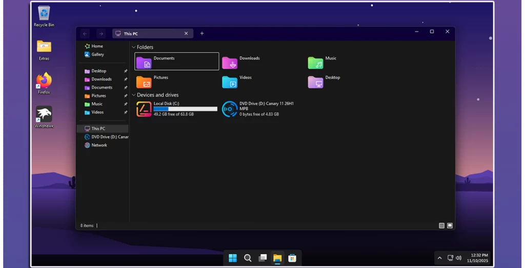 Canary 11 26H1 MPB 4