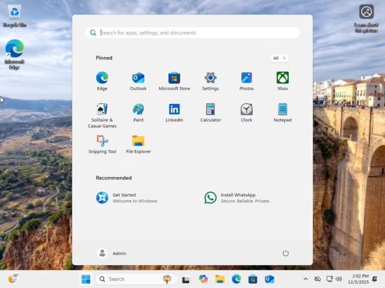 Windows 11 Pro 26H1 Build 28000.1199