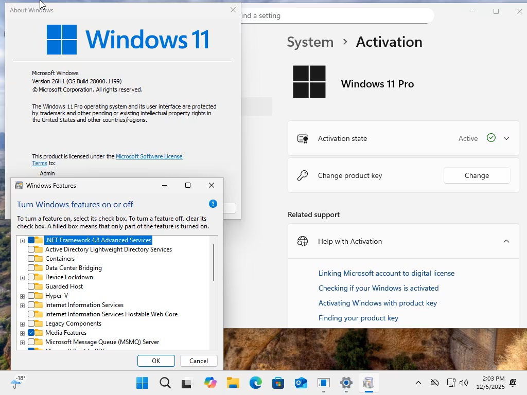 Windows 11 Pro 26H1 Build 28000.1199 ScreenShot 2 Windows 11 Pro 26H1 Build 28000.1199 ScreenShot 2