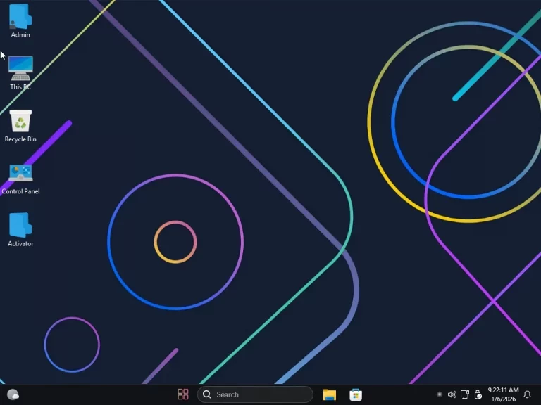 Fluent 11 Edition – Windows 11 Pro v25H2 Build 26200.7462