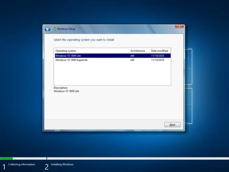 Windows 10 Pro Lite v1809 Build 17763.8027 by Ankh Tech
